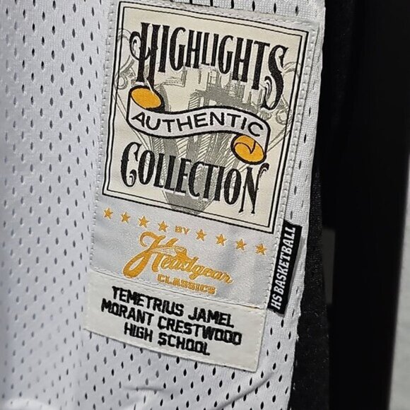 Ja Morant Crestwood Heights Basketball Jersey Size Medium New - Picture 5 of 11